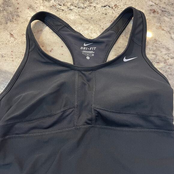 Nike Dri Fit Long Racerback Tap Small - Picture 1 of 3